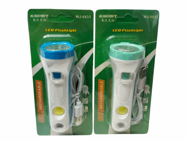 Linterna De Mano Recargable