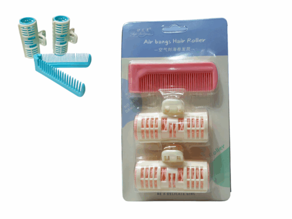 Set Rulero C/peine Plegable