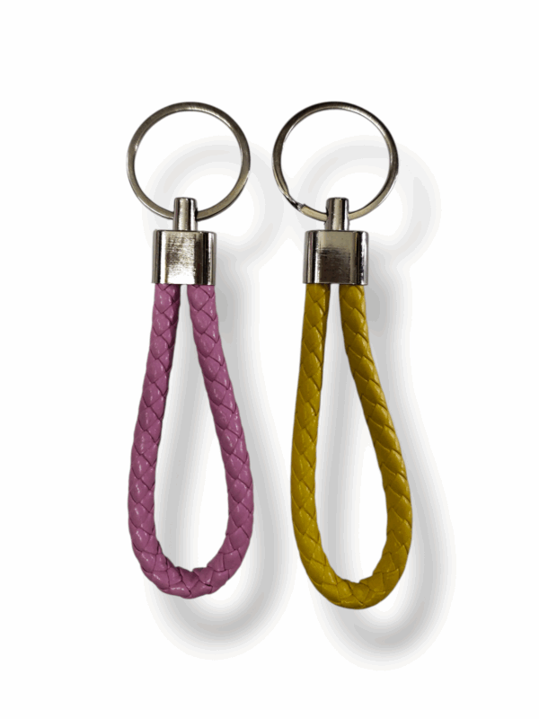 LLAVERO CUERO LISO X1PCS