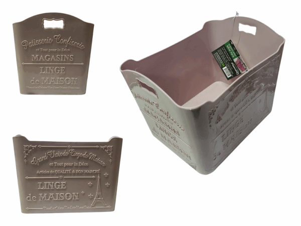 Organizador 2.5l Paris Rosa