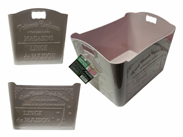 Organizador 4l Paris Rosa