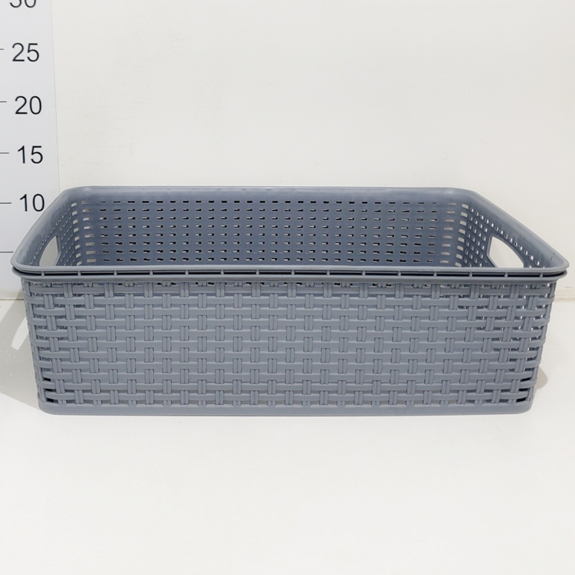 Organizador Simil Rattan 10l 40x26x12cm