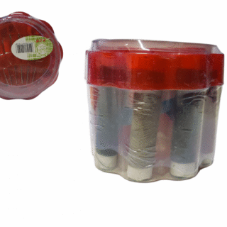 Costurero Tubo C/hilo Aguja