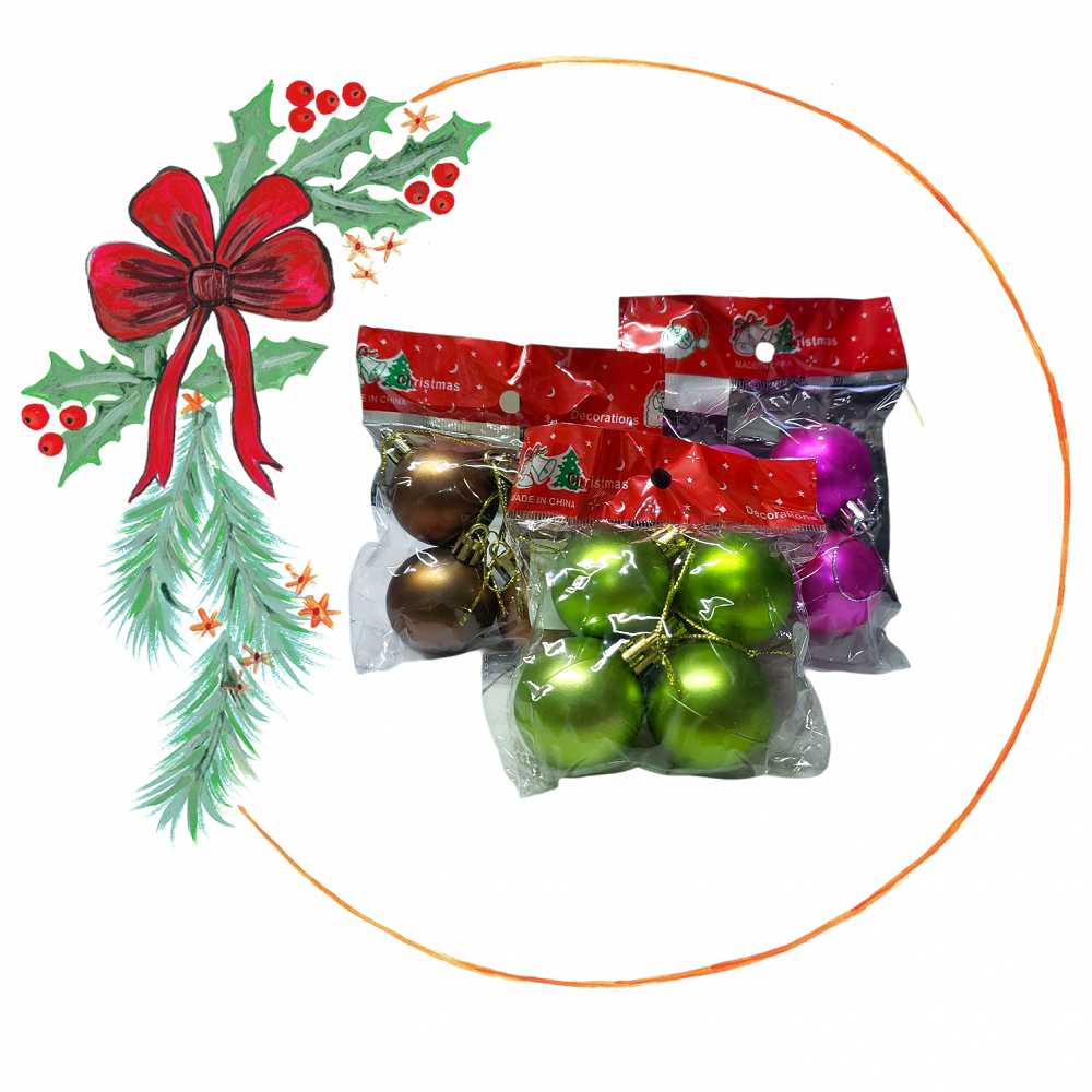 Globo Satibado 4cm X4