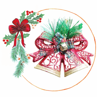 Dos Campanas C/cascabel 15x12cm