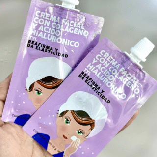 CREMA FACIAL PUCH Con Colágeno y Ácido Hialurónico
