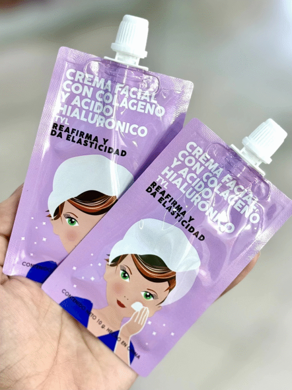 CREMA FACIAL PUCH Con Colágeno y Ácido Hialurónico