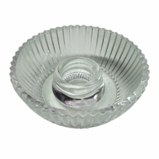 CANDELABRO VIDRIO REDONDO 3CM