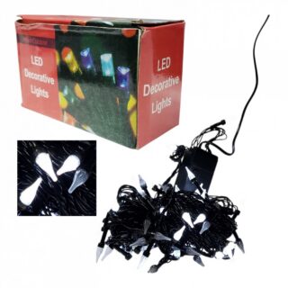 luces led navidad 220wat 9mts blanco