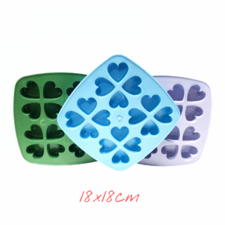 Cubetera 16 Cubitos Corazon
