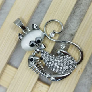 DIJE DE ACERO CON STRASS