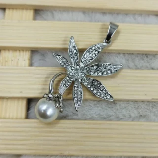 DIJE DE ACERO CON STRASS