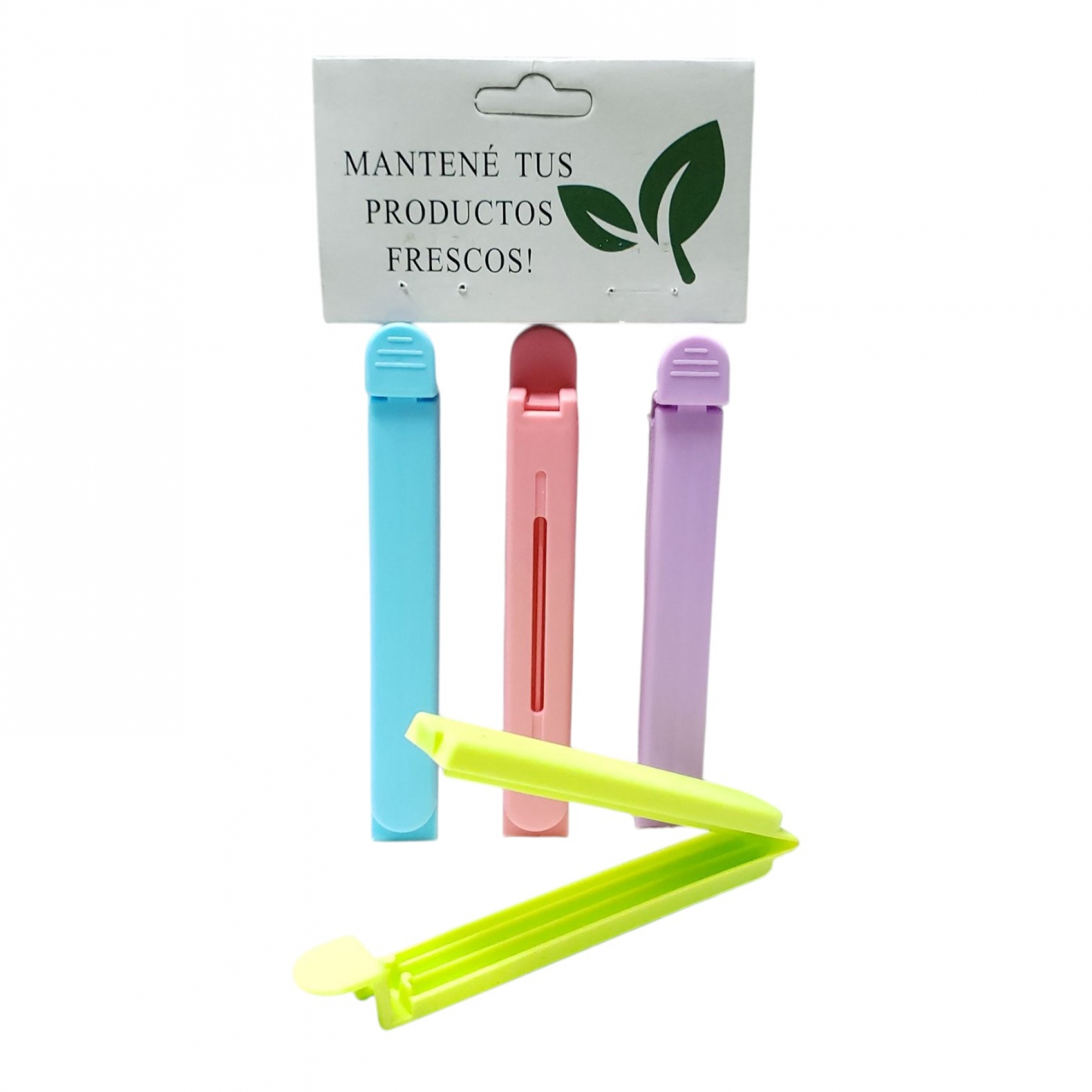 Broche Cierra Bolsa 16x9cm X4pcs