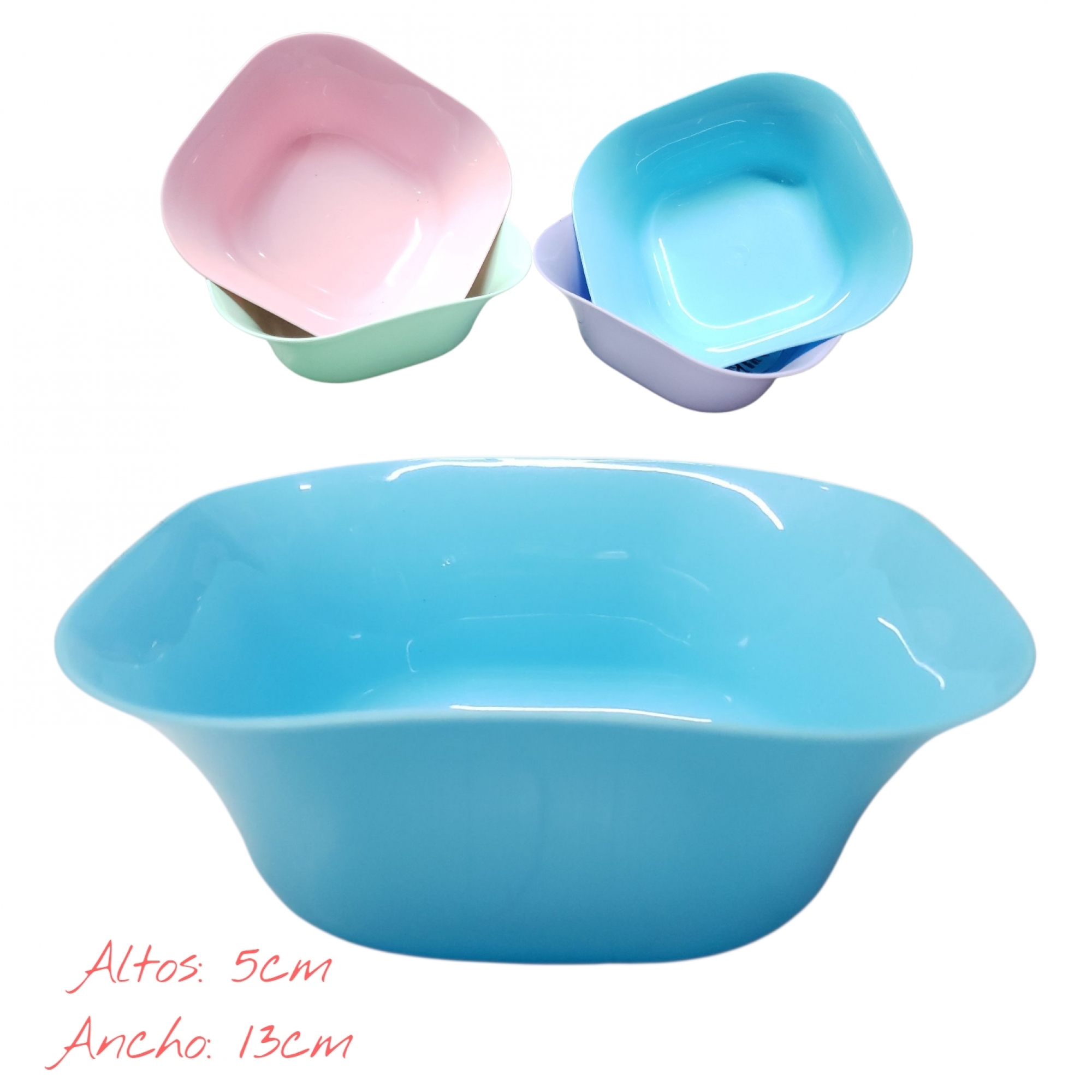 Compotera Cuadrada 13cm