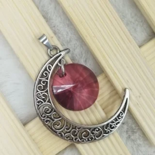 DIJE MEDIA LUNA colores surtidos