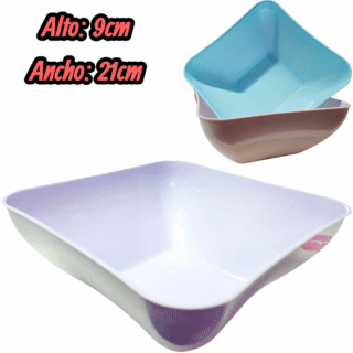 Ensaladera cuadrado 9x21cm