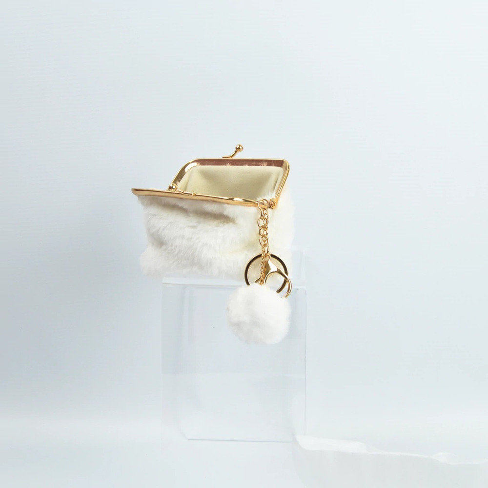 MONEDERO + LLAVERO DE PELUCHE