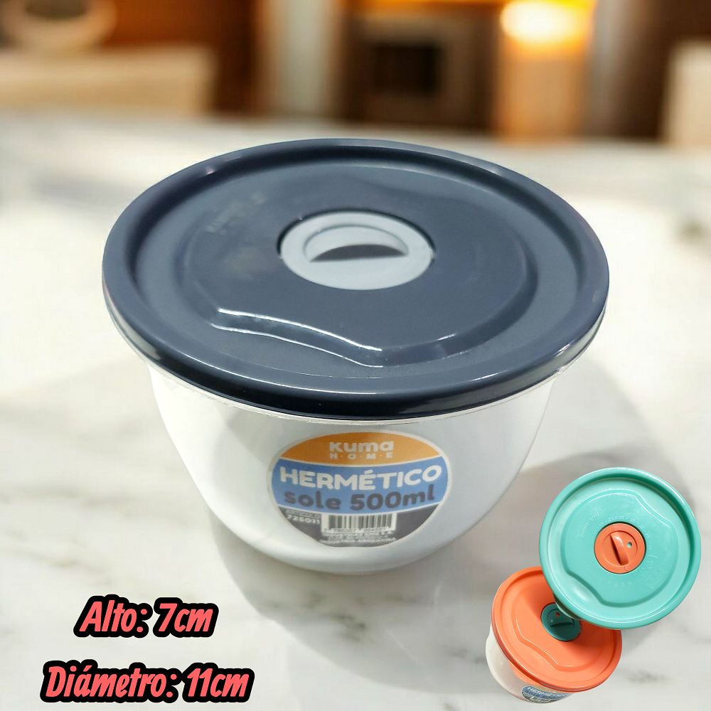 Taper redondo KUMA 500ml