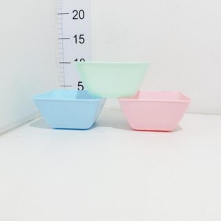 Compotera Cuadrada Color Pastel