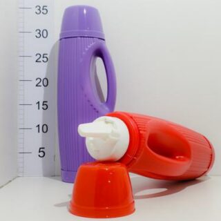 Termo 1l Rayado Con Pico Matero