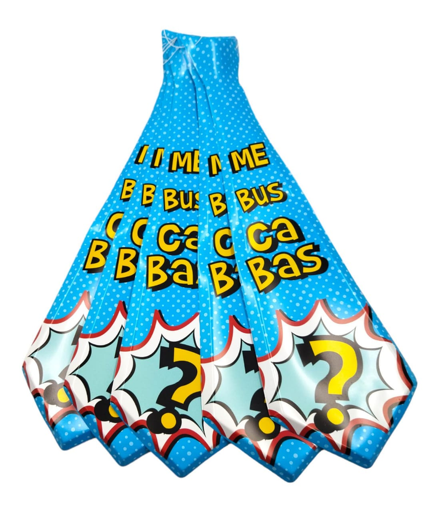 CORBATA "ME BUSCABAS" x 5 unidades