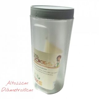 Tarro lisa 1400cc c/visor tapa soft touch koxs