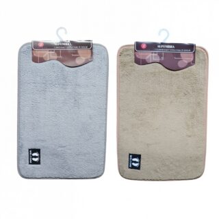 Alfombra dormitorio/puerta peludo 60x40cm