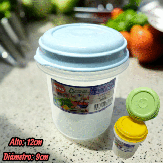 Taper redondo nuva 500ml