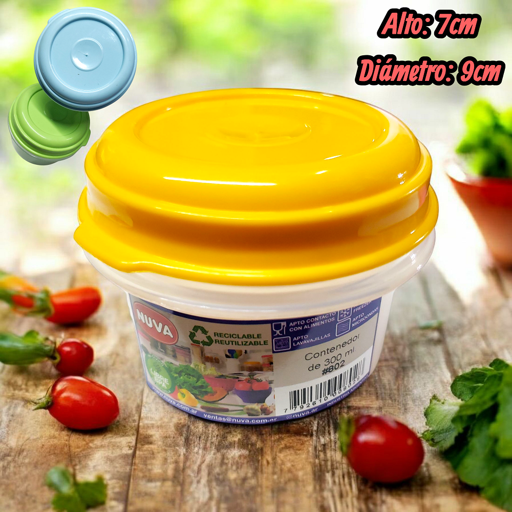 Taper redondo nuva 300ml