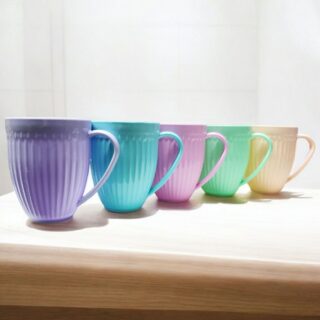 Taza mug alto plastico