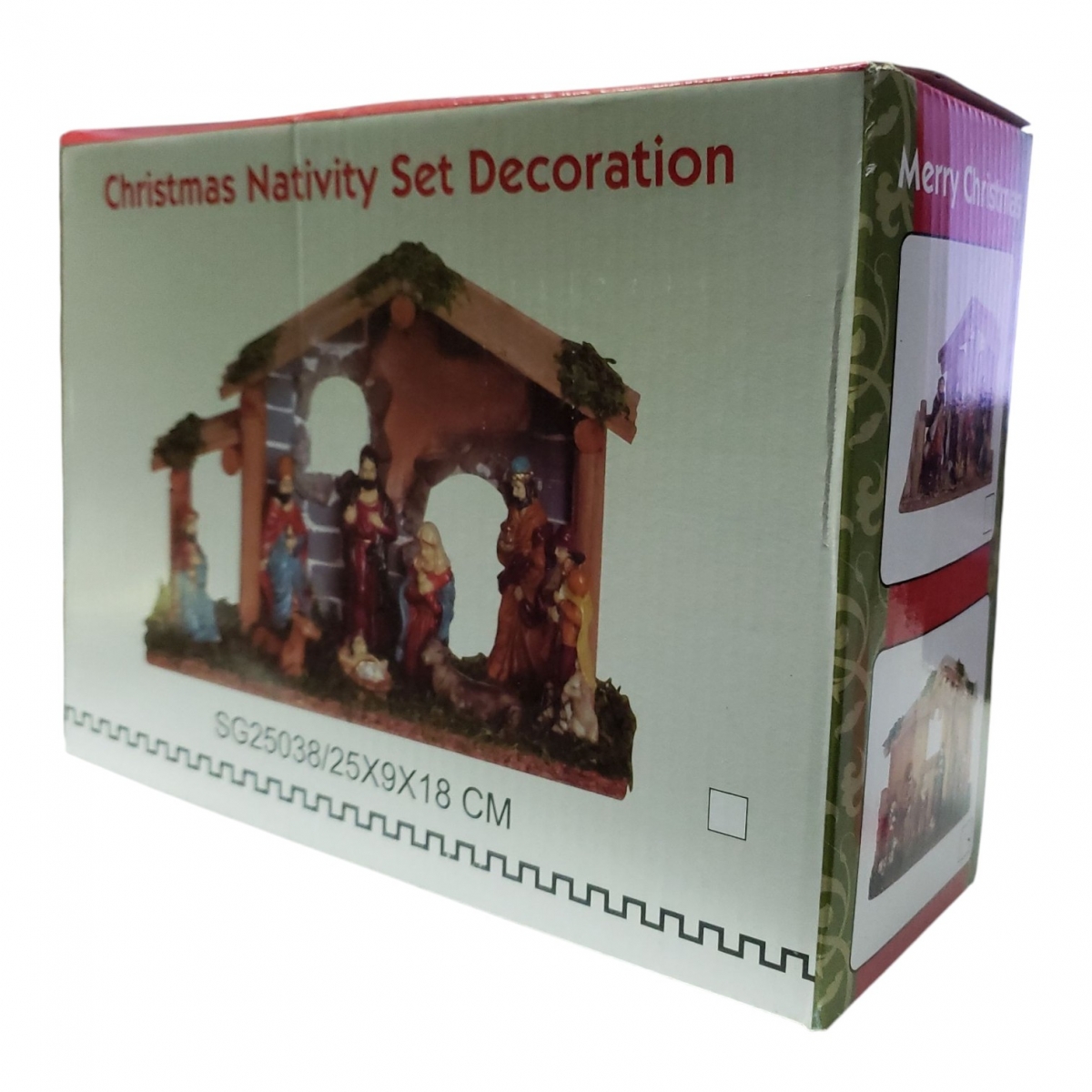 Pesebre navideño grande 8 figuras