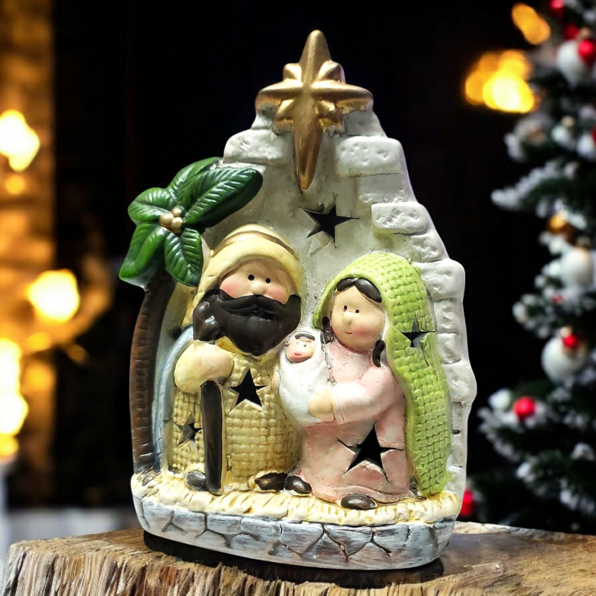 Nacimiento ceramica en caja