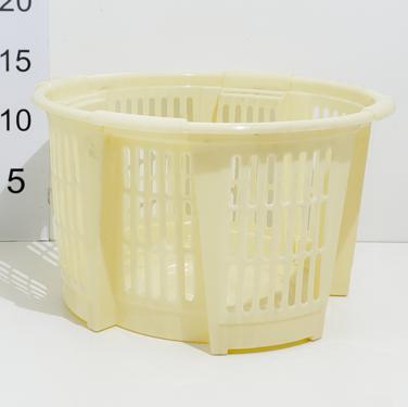 Cesto calado redondo apilable