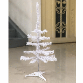 ARBOL NAV. BLANCO 40 CM