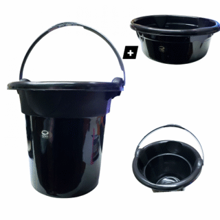 Set balde 9l + fuenton 5l