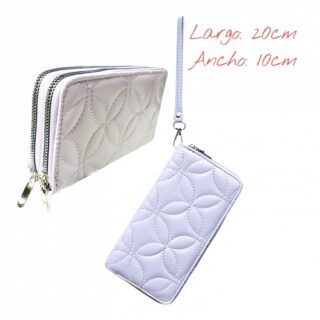 Billetera 2 cierre grande