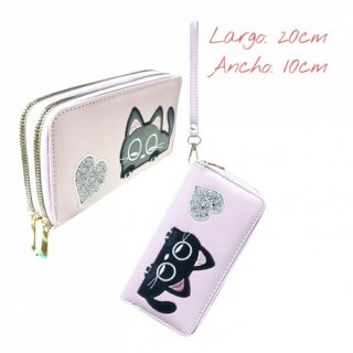 Billetera 2 cierre grande