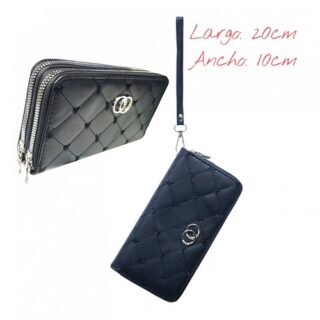 Billetera 2 cierre grande