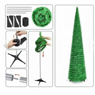 ARBOL CONO PLEGABLE 150CM