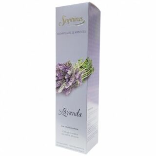 Difusor aromático con varillas - lavanda - saphirus
