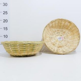 Panera mimbre redonda 17cm