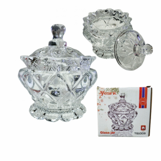 Caramelera de vidrio 9x11cm