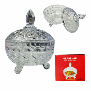 Caramelera de vidrio 10x13cm