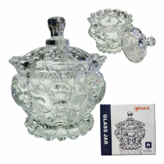 Caramelera de vidrio 9x11cm