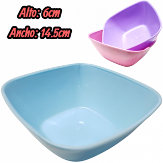 Compotera cuadrada 6x14.5