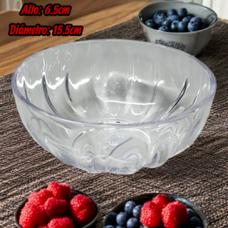 Compotera ondas cristal