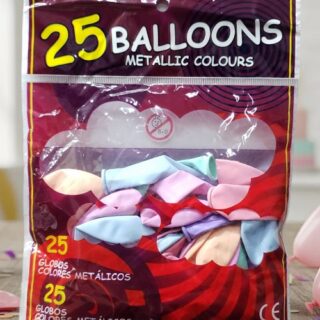 Globo color pastel x25u
