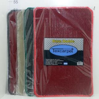 Alfombra boucle de lana 33 x 50 cm