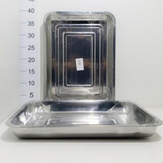 Asadera acero rectangular 30x40cm