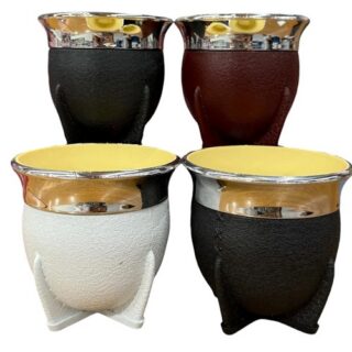 Mate plastico boca abierta